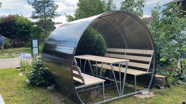 Обзор беседки дачная люкс 2021 от первого завода теплиц смотреть онлайн
