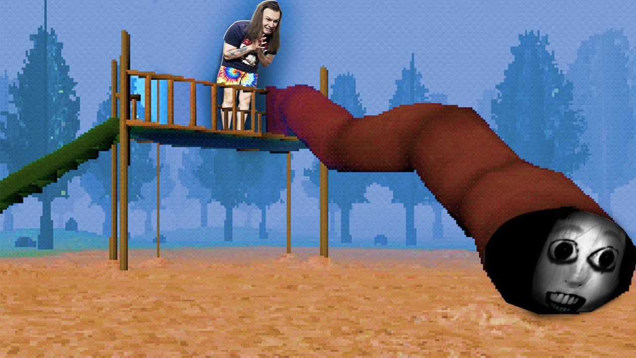 Я НИКОГДА БОЛЬШЕ НЕ СПУЩУСЬ С ЭТОЙ ДЕТСКОЙ ГОРКИ! (Slide in the Woods) смотреть онлайн