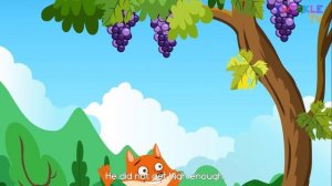 THE FOX and THE SOUR GRAPES Story in English | Short Story for Kids