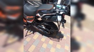 Tekken 250 Багажна система для мотоцикла Tekken Рамки для встановлення бокових кофрів. Виготовлення