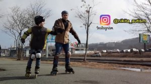 ? Упражнение карусель ? отрабатываем устойчивость и резкие повороты на роликах ?