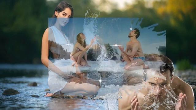 ГОЛУБАЯ ВЕШНЯЯ ВОДА.  Исп.  братья Радченко.  Монтаж Виктор Харитонов.