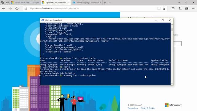 Introducing the Azure CLI смотреть онлайн
