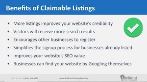 Claimable Business Listings ? Webinar Wednesday 98 - Training Workshop for Directory Software