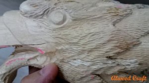 Орел из дерева по-простому. Поделка на минималках.