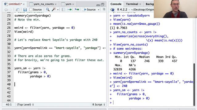 Tidy Tuesday analysis: Ravelry yarn смотреть онлайн