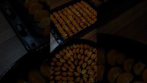 Как сушить мандарин