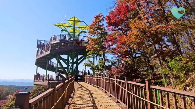 Путешествуем вместе по Корее с близняшками Twins Trip - Поын- Мальтиджэ/Сонрисан (보은 - 말티재/속리산국립공원 смотреть онлайн