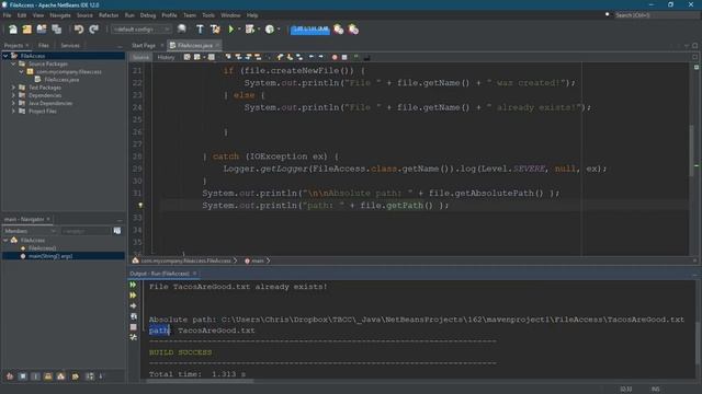 CS162 Java = File Paths = Part 2 смотреть онлайн
