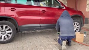 Проставки на vw Tiguan часть 1