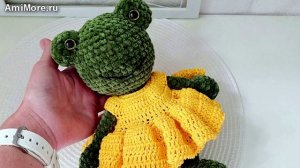 Амигуруми: схема Плюшевая Лягушка | Игрушки вязаные крючком