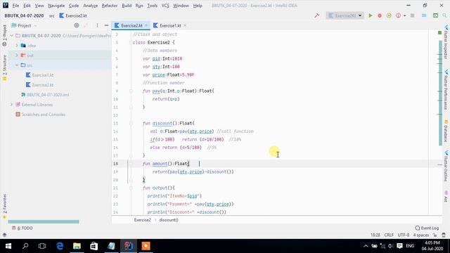 Mobile Programming (Kotlin App2)