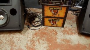 Altec Lansing model 1231 sound test on Sansui AU-X911DG