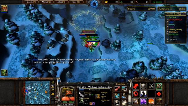 WarCraft 3 Farmer vs Hunter #140 Hunter смотреть онлайн