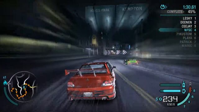 NEED FOR SPEED: CARBON | RACE WITH 29 OPPONENTS [HARDCORE] смотреть онлайн