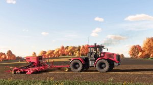 Farming Simulator 22 / Карта Сосновка/ Посев озимой пшеницы Кировец К-742Ст