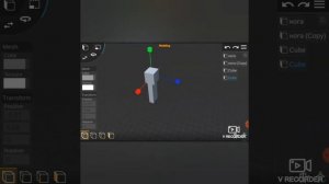 Начал делать Стива из майнкрафта (делаем анимацию)