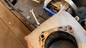 Разобрал поршневую Буран,бетонные полы в гараже