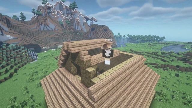 Строю Деревянный Дом в Майнкрафт | Майнкрафт Как Построить Деревянный Дом смотреть онлайн