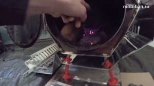 Тесты печи МегаСогра на сушине