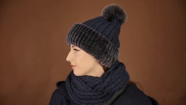 Интернет-магазин меховых шапок. Шапка из меха норки на шерстяной основе смотреть онлайн
