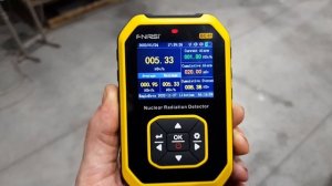 Тест: дозиметр / Test: radiation detector FNIRSI GC-01