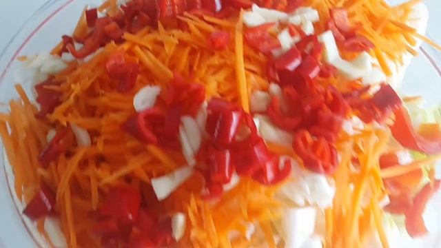 ОЧЕНЬ ВКУСНАЯ КАПУСТА "КИМЧИ"ОСТРЫЙ,ПИКАНТНЫЙ ВКУС .