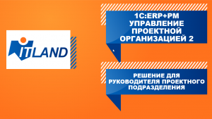 Превью вебинара Управление загрузкой и экономикой для руководителя проектного подразделения в 1С:РМ