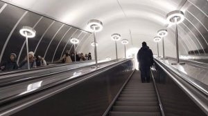 Метро "Марьина Роща" БКЛ. Пересадка на Люблинско-Дмитровскую линию.