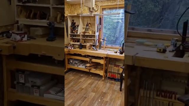 Новая дачная мастерская. (Обустройство.)