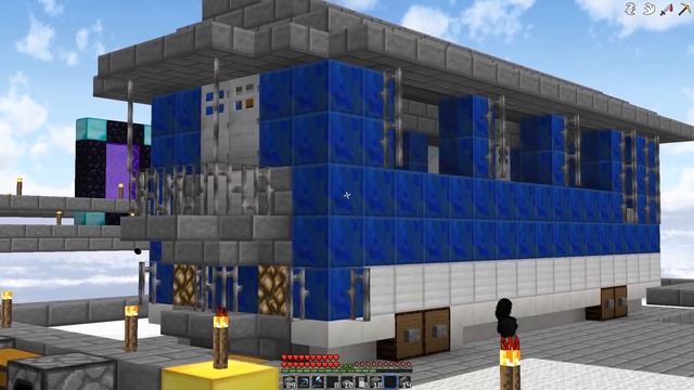 Открыл остров, голубой вагон? | SkyBlock 27 смотреть онлайн