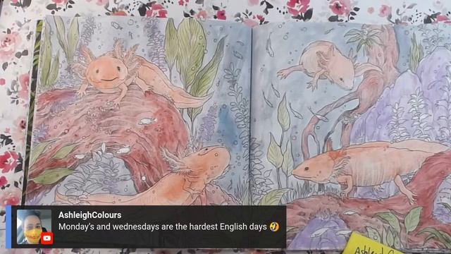 Adult Coloring in Fragile Worlds-Axolotls смотреть онлайн