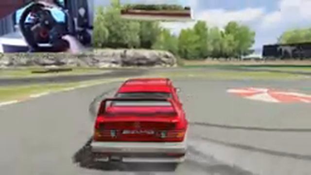 Mercedes Benz 190E AMG Drifting | Logitech G29 + GoPro | Assetto Corsa смотреть онлайн