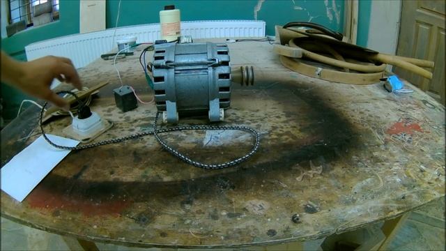 Как подключить электродвигатель от стиральной машины своими руками смотреть онлайн