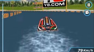 Speedboat Racing 3D (Free Browser Games) | Gameplay #3