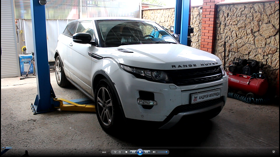 Замена комплета ГРМ и помпы на Range Rover Evoque 2,2 Ленд Ровер Эвок 2012 года 1часть