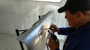 Работа с оловом ,открываю секреты старых кузовщиков Часть 2