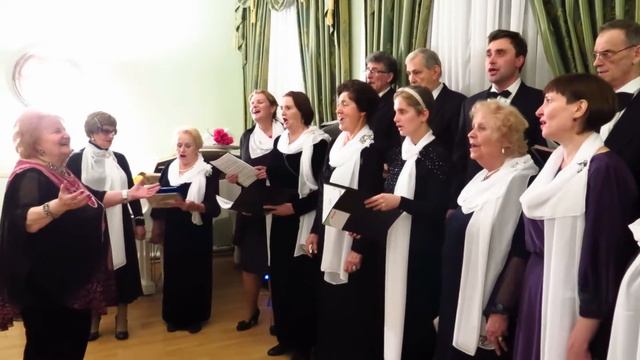 Хор МЕЛОДИЯ ДУШИ " Вальс бостон" (А. Розенбаум) смотреть онлайн