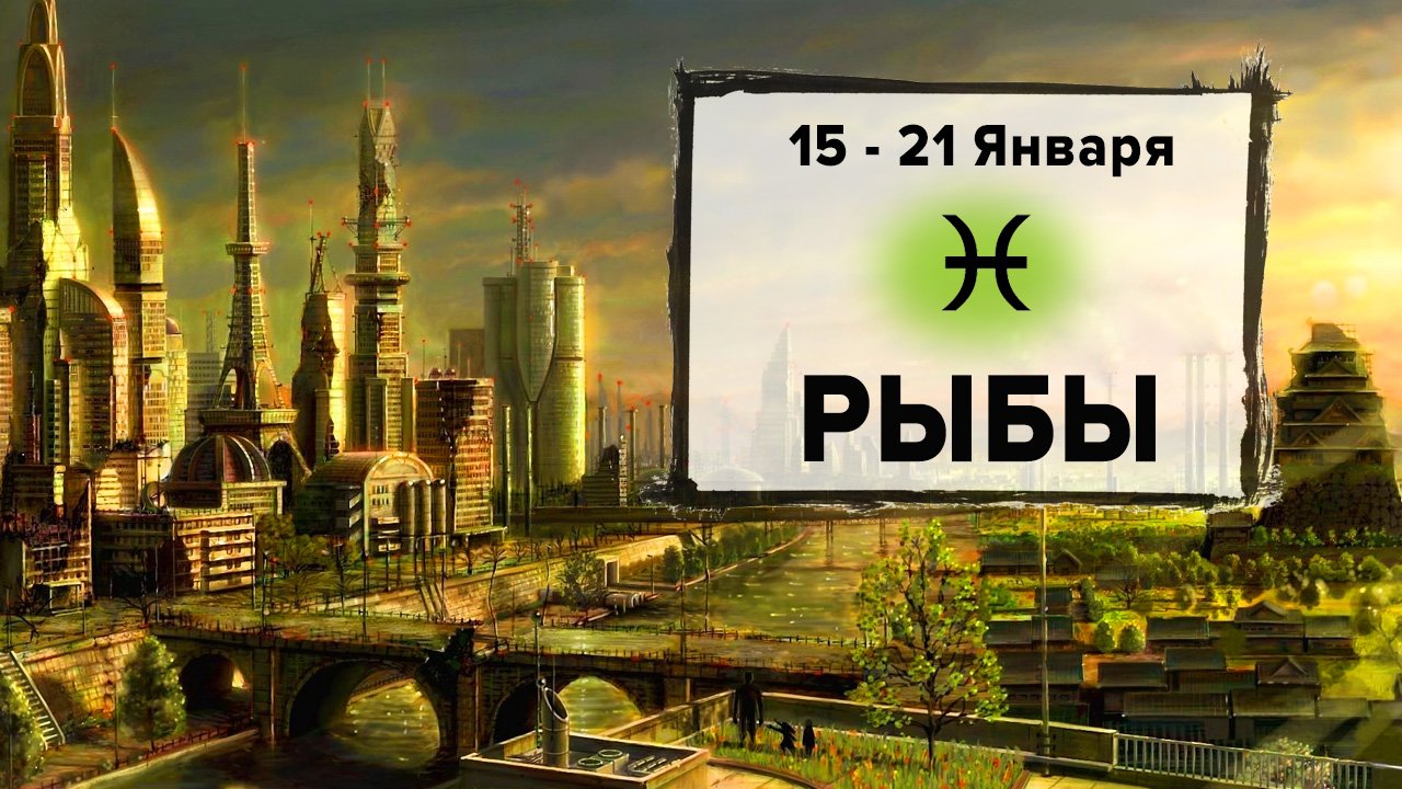 РЫБЫ ♓ 15 - 21 Января 2024 | Расклад таро на неделю для знака Зодиака Рыбы