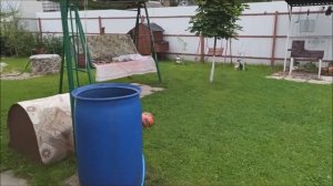 Декор для дачи.Своими руками,из остатков материала.