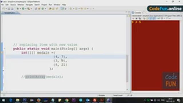 Java Multidimensional Array with examples