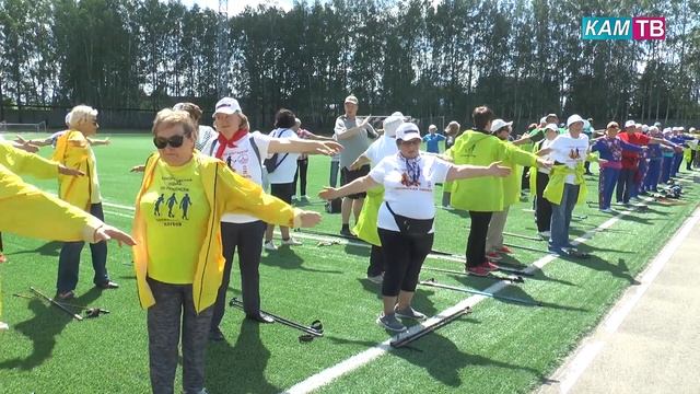 Каменка стала местом проведения регионального спортивного фестиваля «Активное долголетие» смотреть онлайн