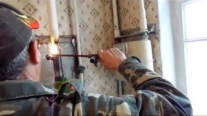 Установка циркуляционного насоса .#ТеплотехникаКрыма