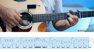 How to Play Runaway (AURORA) Acoustic Fingerstyle Guitar | Tutorial TAB