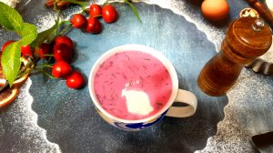 ОКРОШКА СО СВЁКЛОЙ Кулинарный рецепт