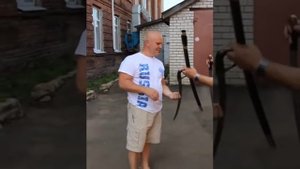 Отзыв о шашках "Назаров и Калибр" г. Иваново. Владение клиента польской саблей и шашкой