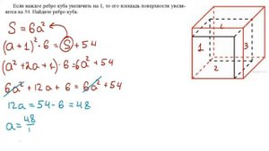 ЕГЭ 2017 по Математике. Площадь поверхности куба. Задание 8 #6