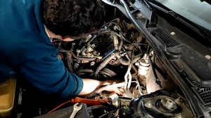 Задние ремни ГРМ снятие - Rover 75