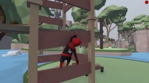 ОГРОМНАЯ КАРТА ДЛЯ ЯРОСТИ HUMAN FALL FLAT пластилиновые герои Володя Человек Паук и Железный Челове