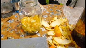 Мятно Апельсиновая настойка